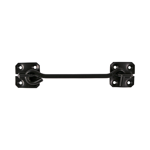 Cabin Hooks Wire Pattern Black - 4"