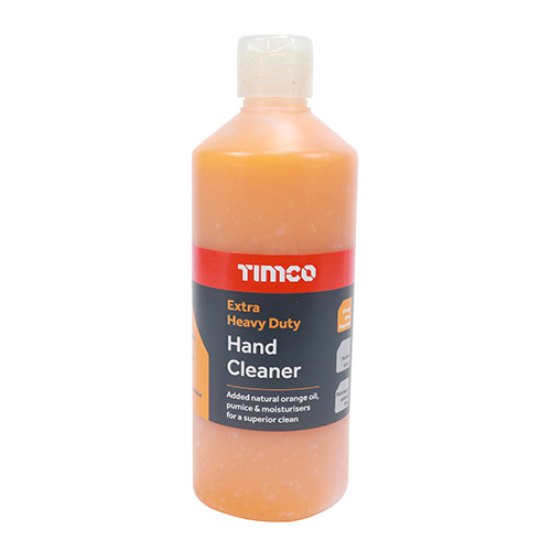 Extra Heavy Duty Hand Cleaner Hand Pumice Scrub Orange Flip Top - 500ml
