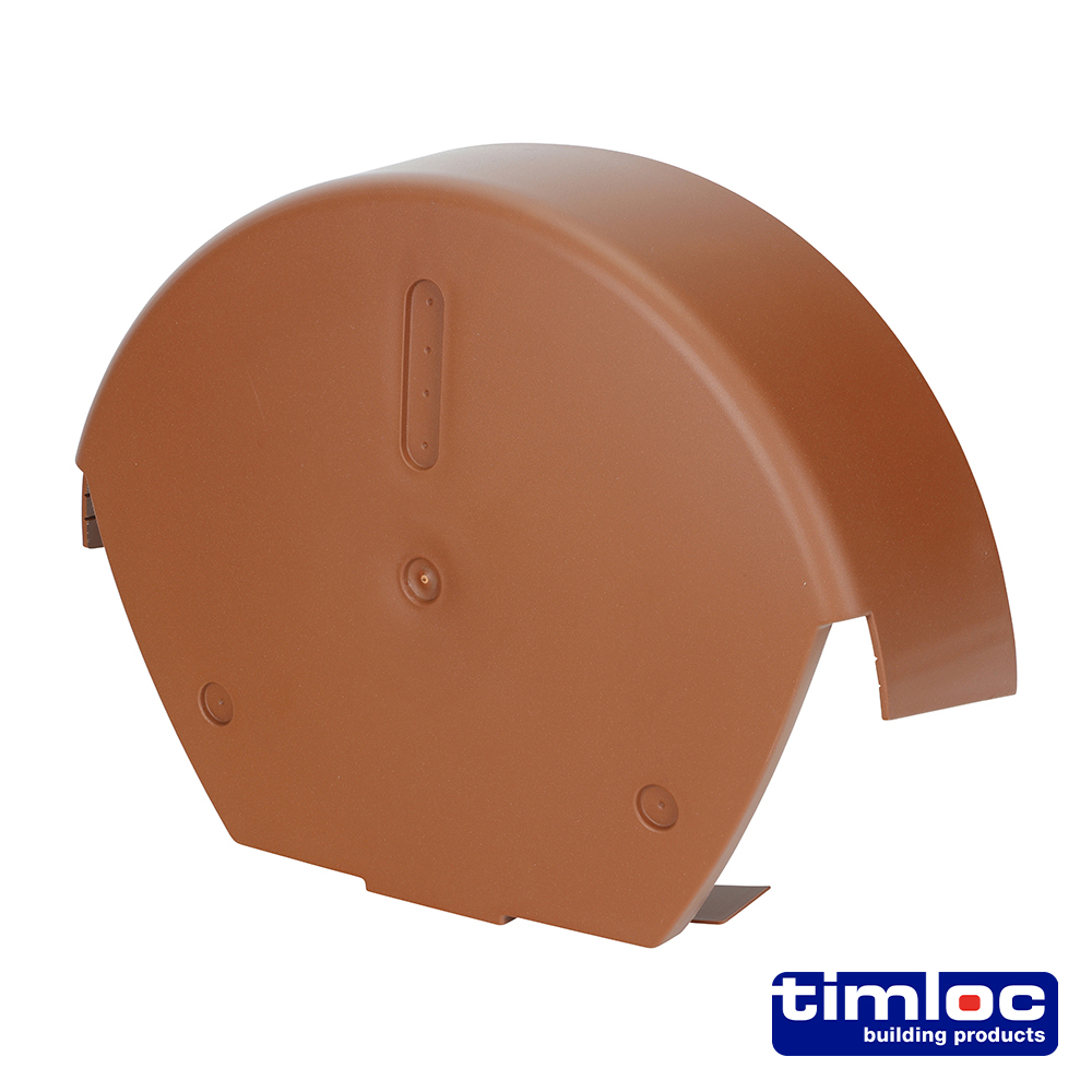 Universal 1/2 Rnd. Cap Terracotta 280 x 145
