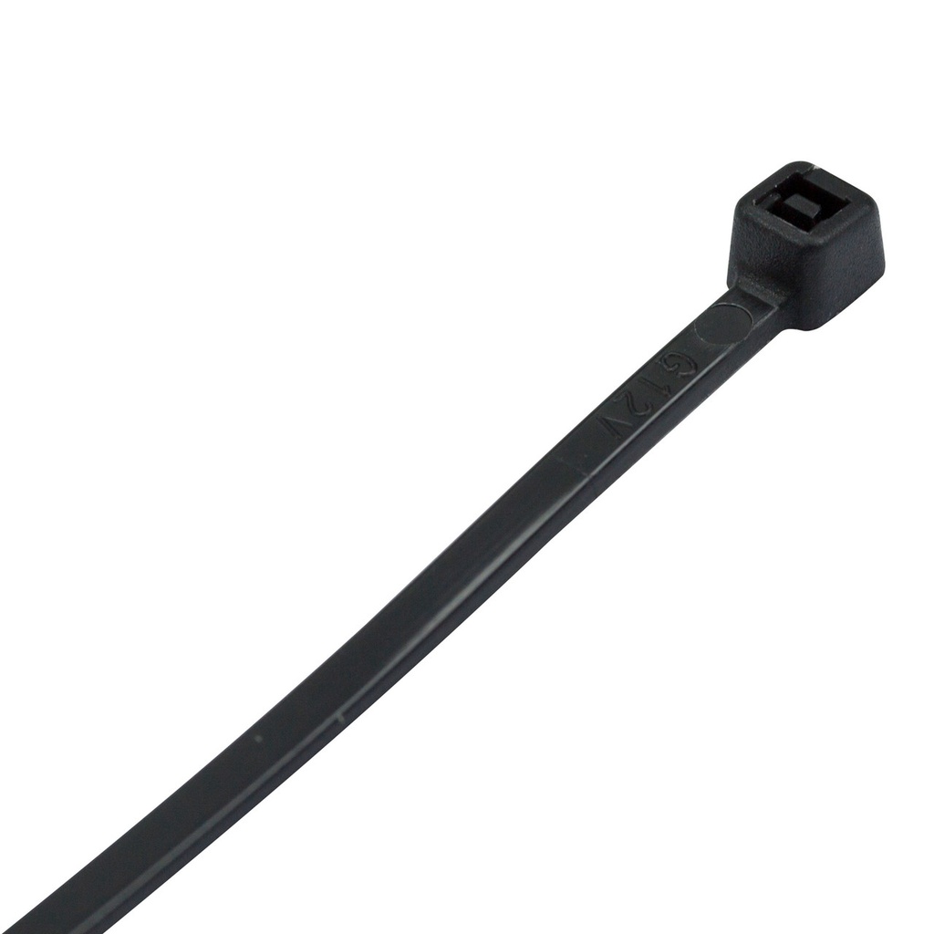 CT20-B CABLE TIES 200MM X 3.6MM BLACK (100 PK)