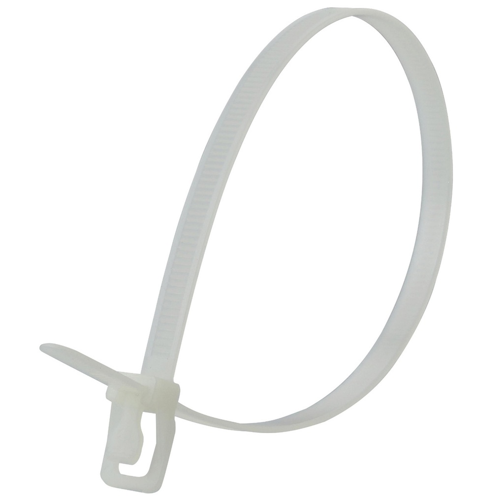 WKT-S14NL-TA WORKTIE RELEASEABLE NATURAL 7.6X355MM (100 PK)