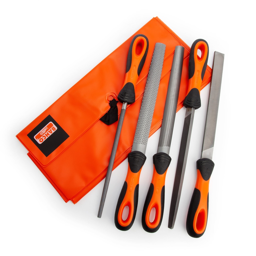 1-477-08-2-2 ERGO ASSORTED FILE SET 2ND CUT 200MM / 8 INCH(5