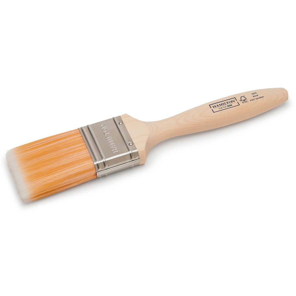 3101001-20 FOR THE TRADE FINE TIP FLAT BRUSH 2 INCH