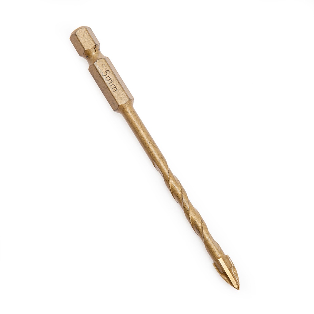 DBG050 4 POINT DRILL BIT FOR GLASS & TILE 5MM X 90MM
