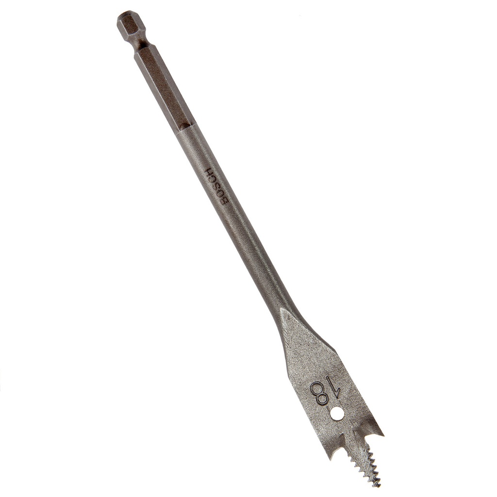 2608587575 SELFCUT FLAT DRILL BIT HEX SHANK 18 X152MM