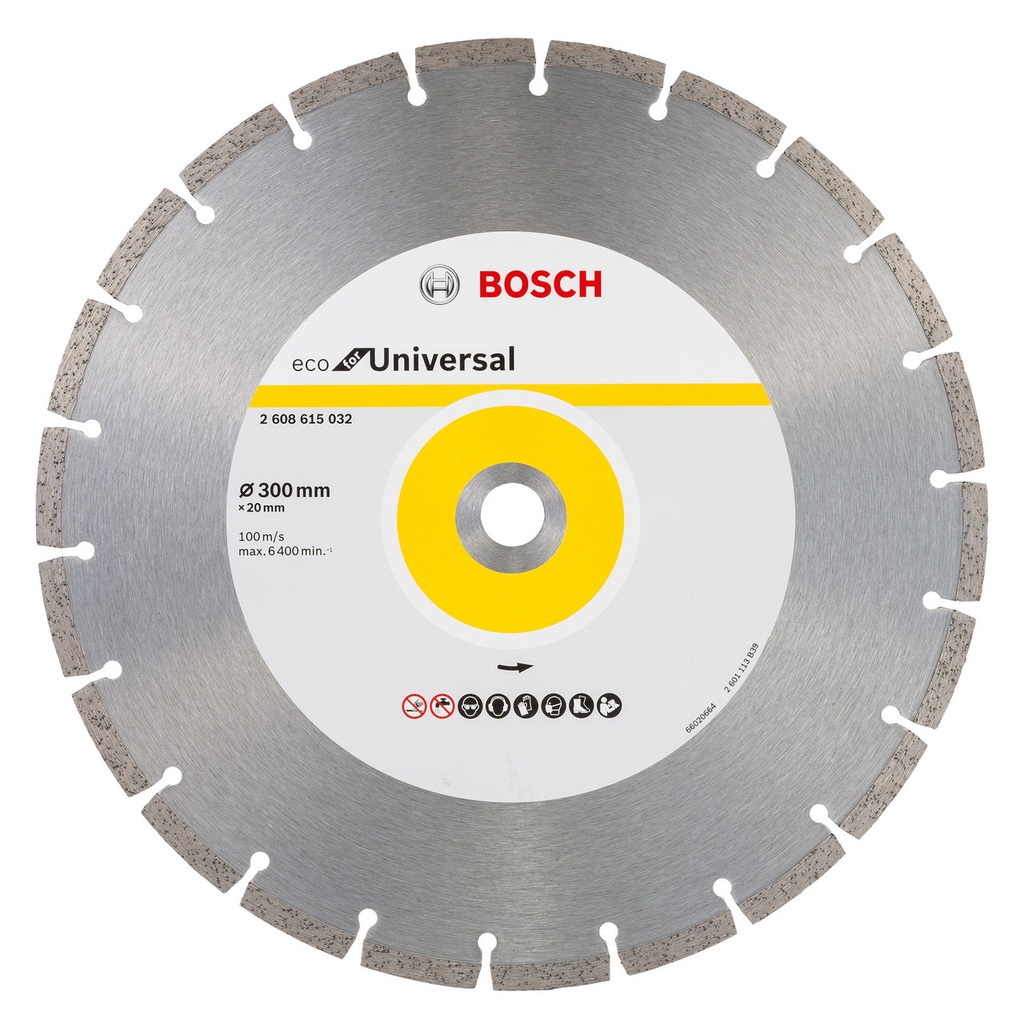 2608615032 ECO UNIVERSAL DIAMOND BLADE 300 X 20MM