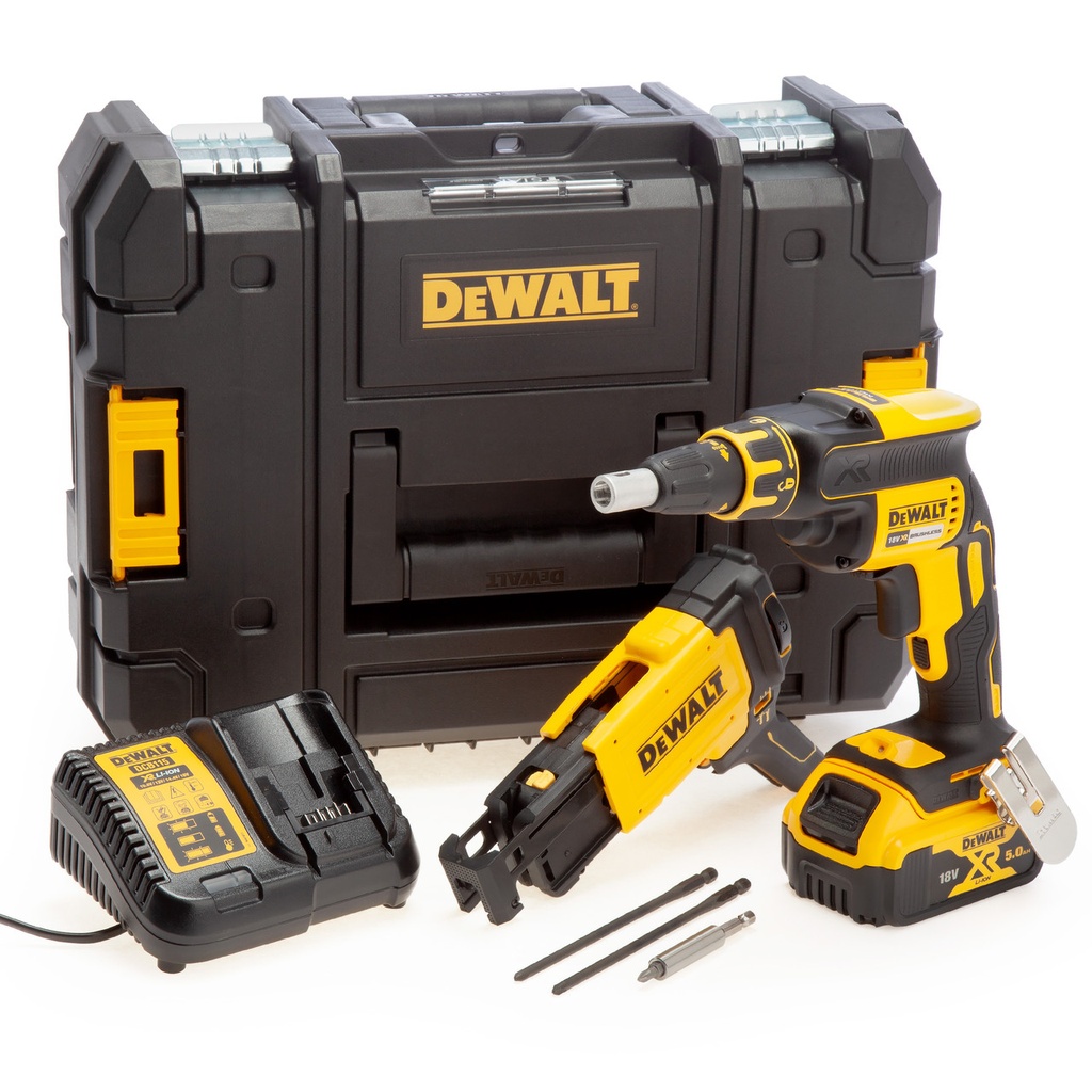 DCF620P1K-GB 18V XR COLLATED DRYWALL SCREWDRIVER (1 X 5AH)