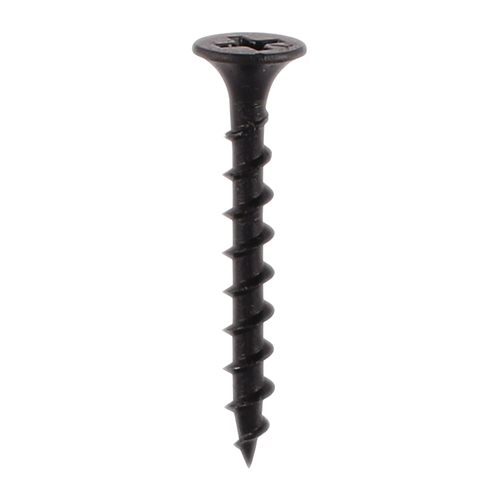 Drywall Coarse Thread Bugle Head Black Screws - 3.5 x 42