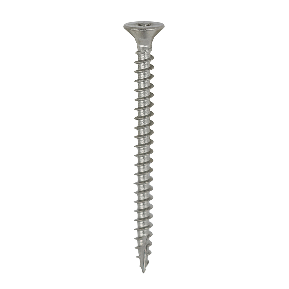 Classic Multi-Purpose Countersunk A4 Stainless Steel Woodcrews - 4.0 x 50