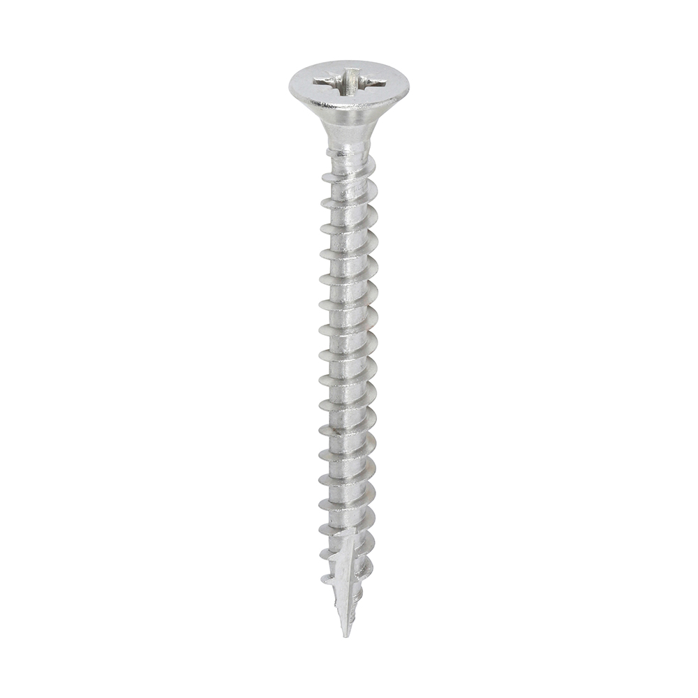 Classic Multi-Purpose Countersunk A2 Stainless Steel Woodcrews - 5.0 x 50