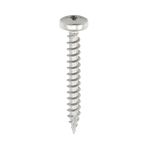 Classic Multi-Purpose Pan Head A2 Stainless Steel Woodcrews - 6.0 x 40
