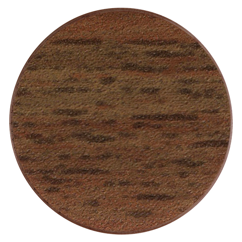 Self-Adhesive Screw Cover Caps Dijon Walnut - 13mm