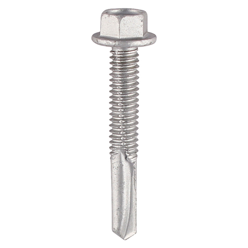 Self-Drilling Heavy Section Screws Exterior Silver - 5.5 x 65