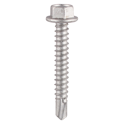 Self-Drilling Light Section Screws Exterior Silver - 5.5 x 70