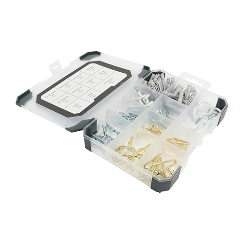 Hooks & Eyes Mixed Tray
 - 133pcs