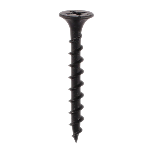 [TIM100065] Drywall Coarse Thread Bugle Head Black Screws - 3.5 x 45