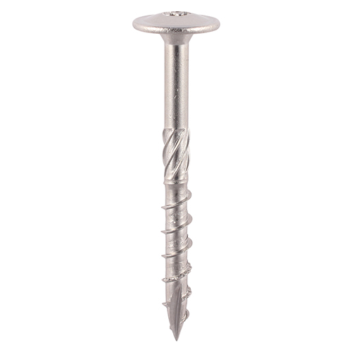[TIM100454] Wafer Head A2 Stainless Steel Timber Screws  - 8.0 x 125