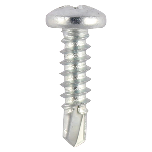 [TIM100474] Window Fabrication Screws Pan PH Self-Tapping Thread Self-Drilling Point Zinc - 4.2 x 25