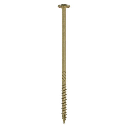 [TIM100592] Wafer Head Exterior Green Timber Screws  - 8.0 x 200