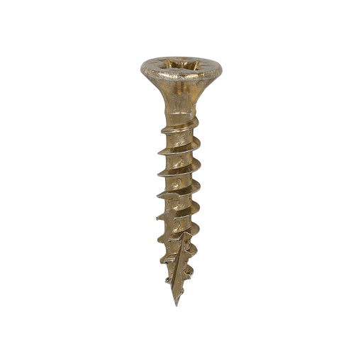 [TIM100721] C2 Strong-Fix Multi-Purpose Premium Countersunk Gold Woodscrews - 3.5 x 20