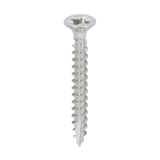 [TIM100749] Classic Multi-Purpose Countersunk A2 Stainless Steel Woodcrews - 3.5 x 30