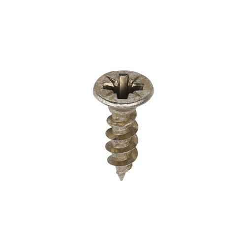 [TIM100785] Solo Countersunk Gold Woodscrews - 4.0 x 15
