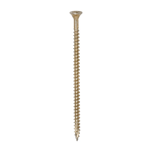 [TIM100940] C2 Strong-Fix Multi-Purpose Premium Countersunk Gold Woodscrews - 4.0 x 80
