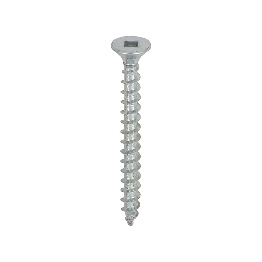 [TIM101124] Solo Countersunk Silver Woodscrews - 5.0 x 50