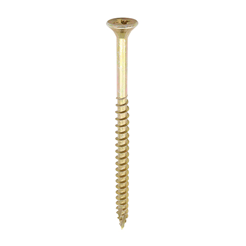 [TIM101340] C2 Strong-Fix Multi-Purpose Premium Countersunk Gold Woodscrews - 6.0 x 120