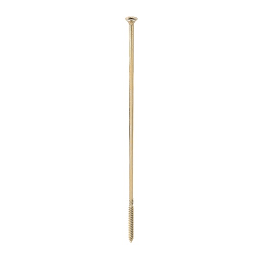 [TIM101465] C2 Clamp-Fix Multi-Purpose Premium Countersunk Gold Woodscrews - 8.0 x 360