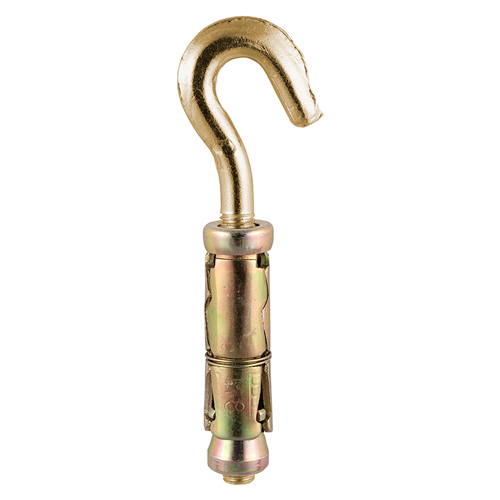 [TIM110321] Forged Hooks With Sheil Anchors Gold - M8