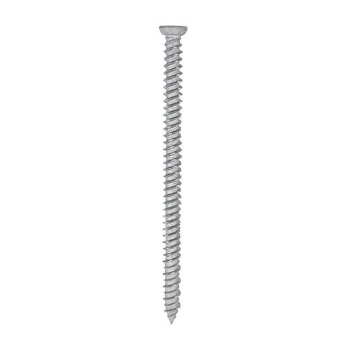 [TIM110340] Concrete Screws Flat Countersunk Exterior Silver - 7.5 x 100