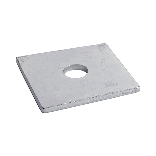 [TIM111797] Square Plate Washers Silver - M12 x 50 x 50 x 3