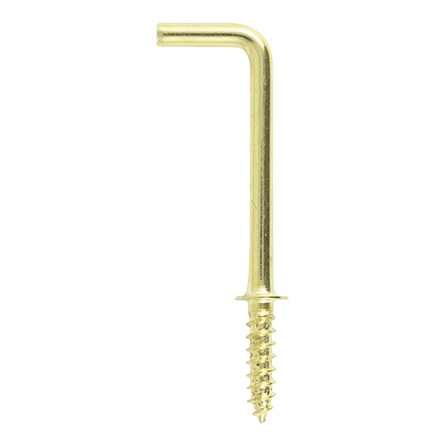 [TIM170261] Cup Hooks Square Electro Brass - 38mm