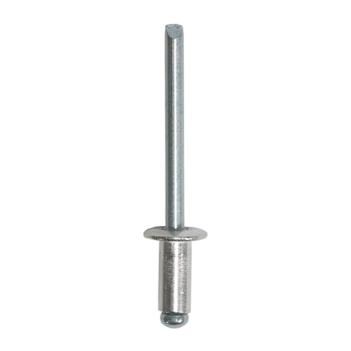 [TIM110921] Rivets Dome Head Aluminium - 4.8 x 10