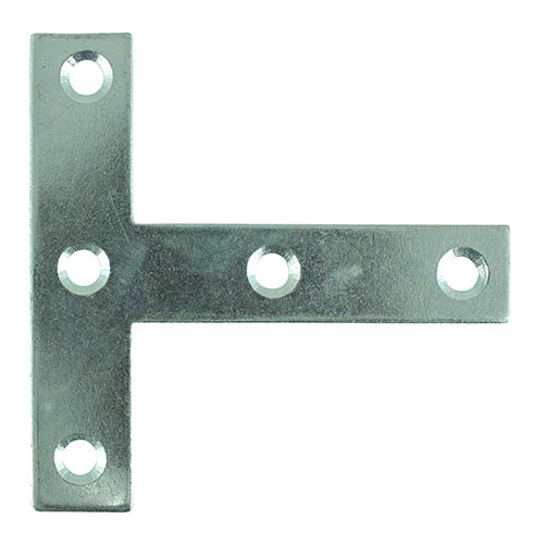 [TIM170610] Tee Plates Silver - 76 x 76 x 16