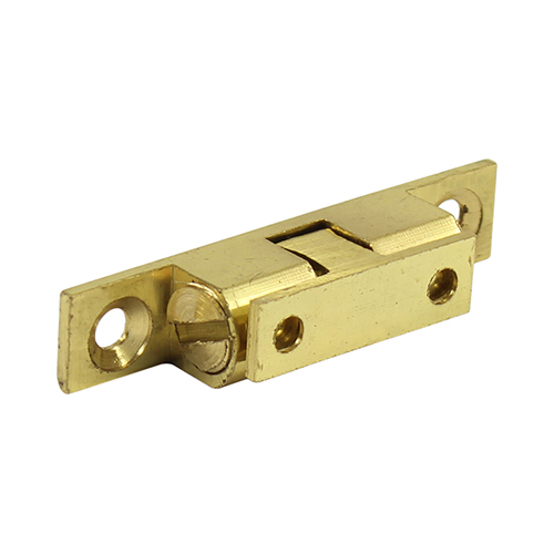 [TIM170766] Double Ball Catches Electro Brass - 43mm