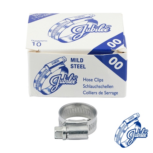 [TIM111136] Jubilee Clip Mild Steel 13-20mm