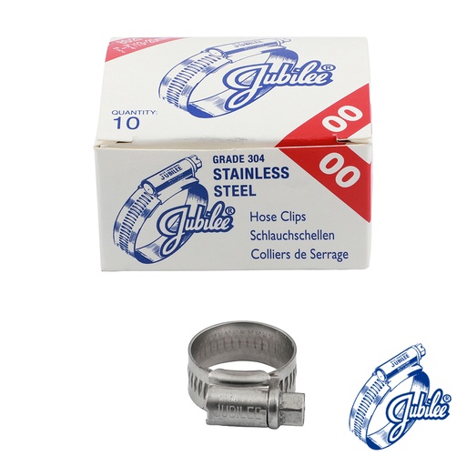 [TIM111137] Jubilee Clip Stainless Steel 13-20mm
