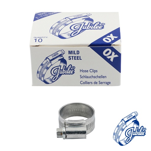[TIM111140] Jubilee Clip Mild Steel 18-25mm