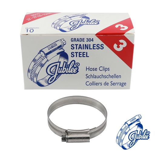 [TIM111162] Jubilee Clip Stainless Steel 55-70mm