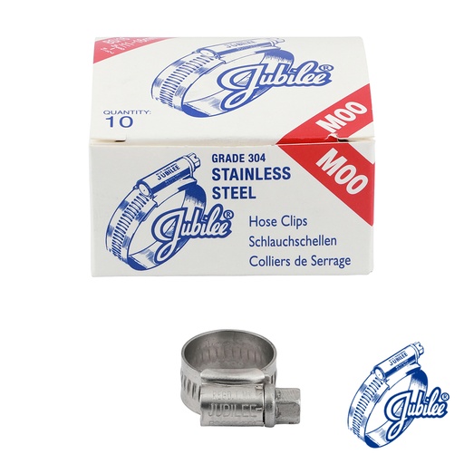[TIM111279] Jubilee Clip Stainless Steel 11-16mm