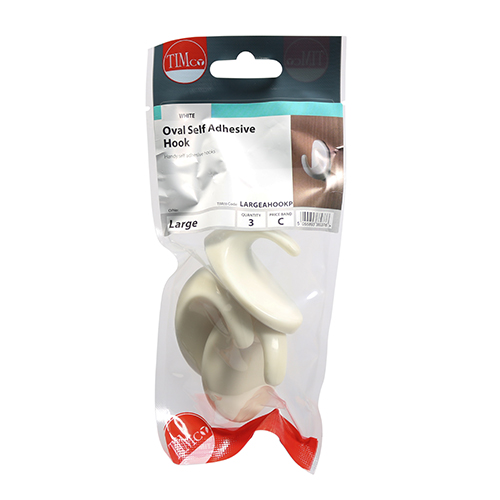 [TIM170931] Oval Self-Adhesive Hooks - Large - 57 x 42.5