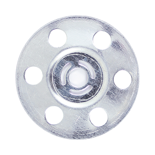 [TIM111378] Metal Insulation Discs Silver - 35mm
