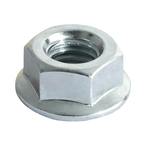 [TIM111423] Hex Serrated Flange Nuts DIN6923 Silver - M8