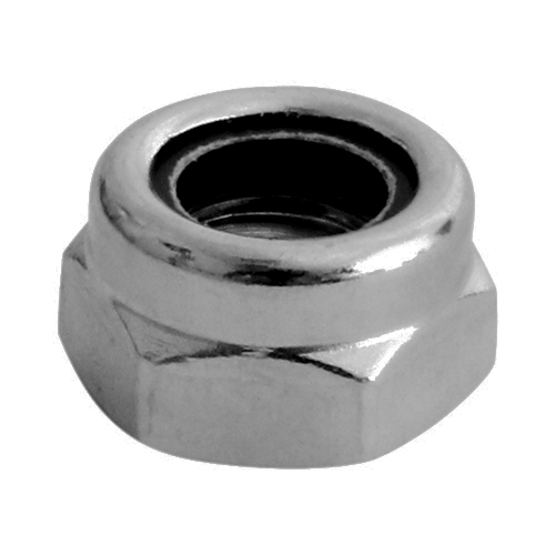 [TIM111462] Nylon Insert Nuts Type T DIN985 A2 Stainless Steel - M12