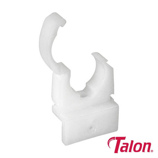 [TIM111650] Talon EZ Joist Pipe Clips White - 22mm