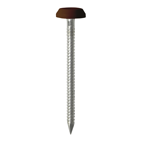 [TIM1300551] TIMCO Polymer Headed Nails A4 Stainless Steel Mahogany - 65mm