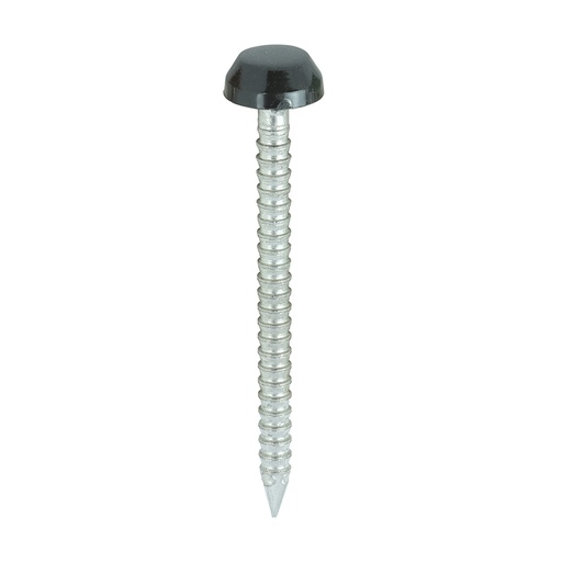 [TIM1300561] TIMCO Polymer Headed Pins A4 Stainless Steel Black - 30mm