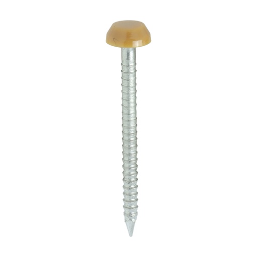 [TIM1300567] TIMCO Polymer Headed Pins A4 Stainless Steel Oak - 30mm